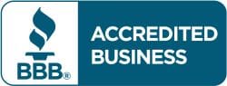 BBB Accredited Business badge logo.